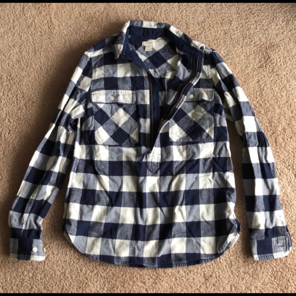 J crew xxs buffalo check shirt xxs